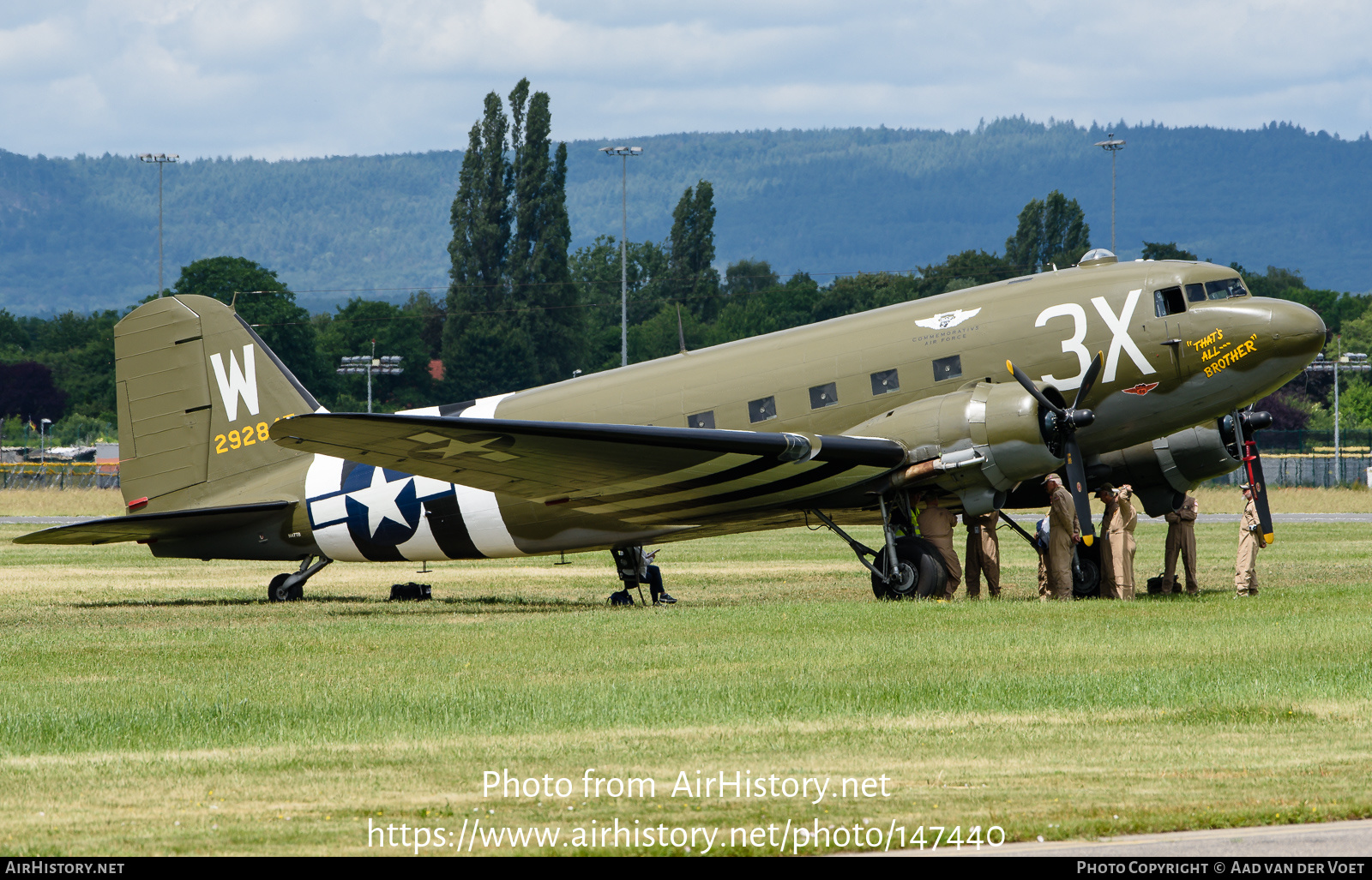 Aircraft Photo of N47TB / 292847 | Douglas C-47A Skytrain | Commemorative Air Force | USA - Air Force | AirHistory.net #147440