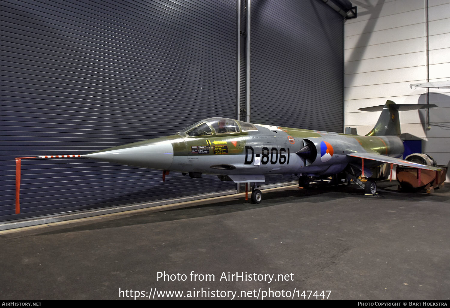 Aircraft Photo of D-8061 | Lockheed F-104G Starfighter | Netherlands - Air Force | AirHistory.net #147447