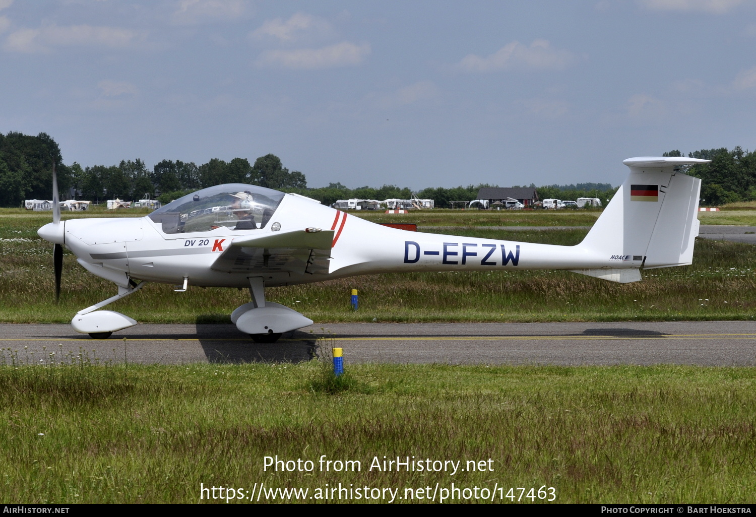 Aircraft Photo of D-EFZW | HOAC DV-20 Katana | AirHistory.net #147463