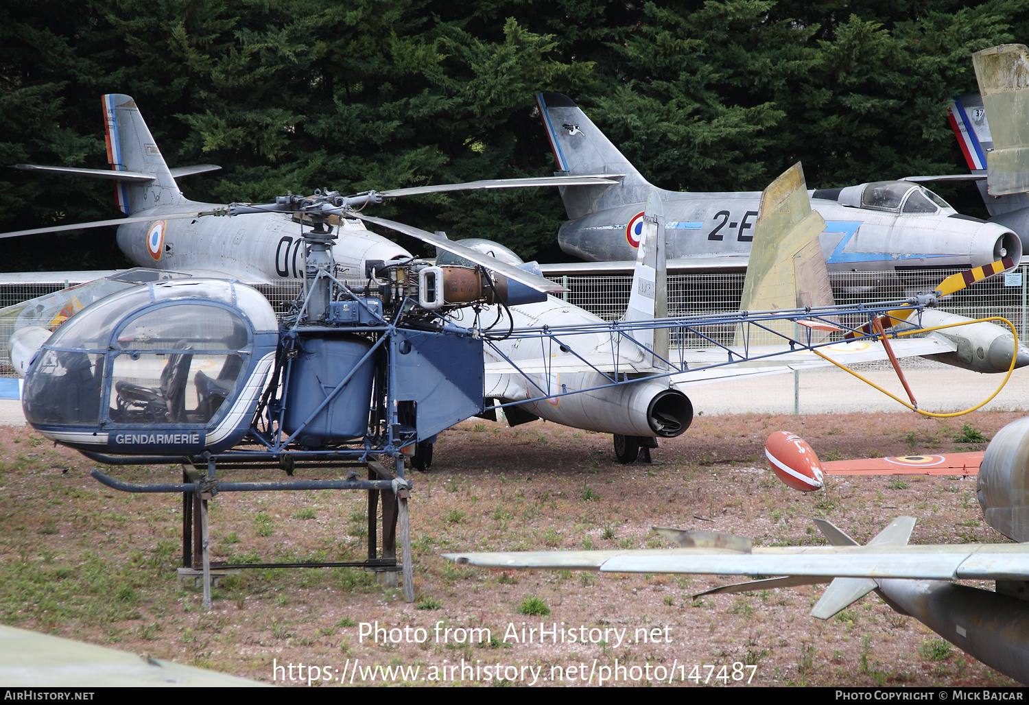 Aircraft Photo of 1247 | Sud SE-3130 Alouette II | France - Gendarmerie | AirHistory.net #147487