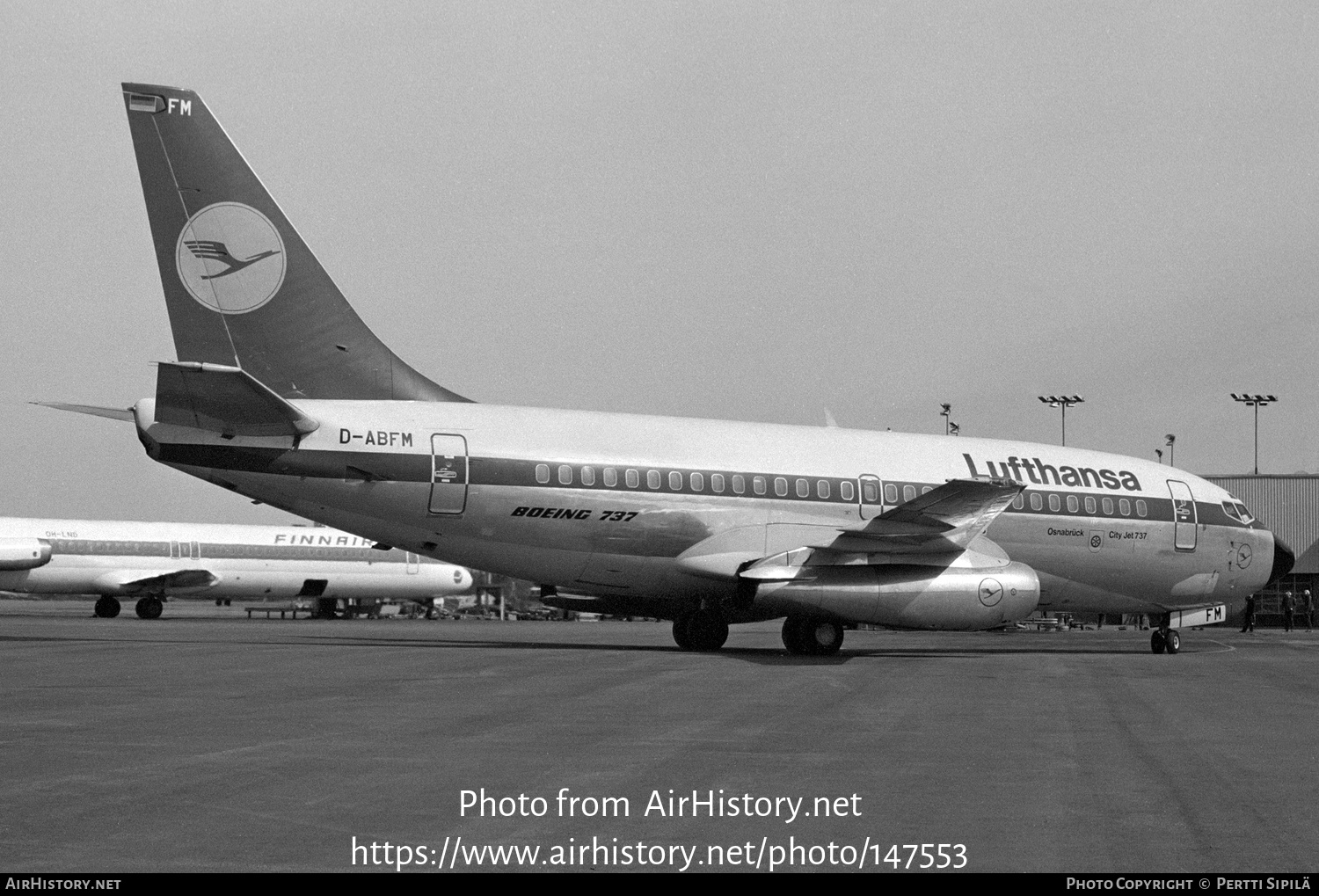 Aircraft Photo of D-ABFM | Boeing 737-230/Adv | Lufthansa | AirHistory.net #147553