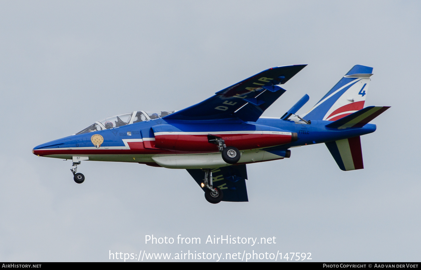 Aircraft Photo of E87 | Dassault-Dornier Alpha Jet E | France - Air Force | AirHistory.net #147592