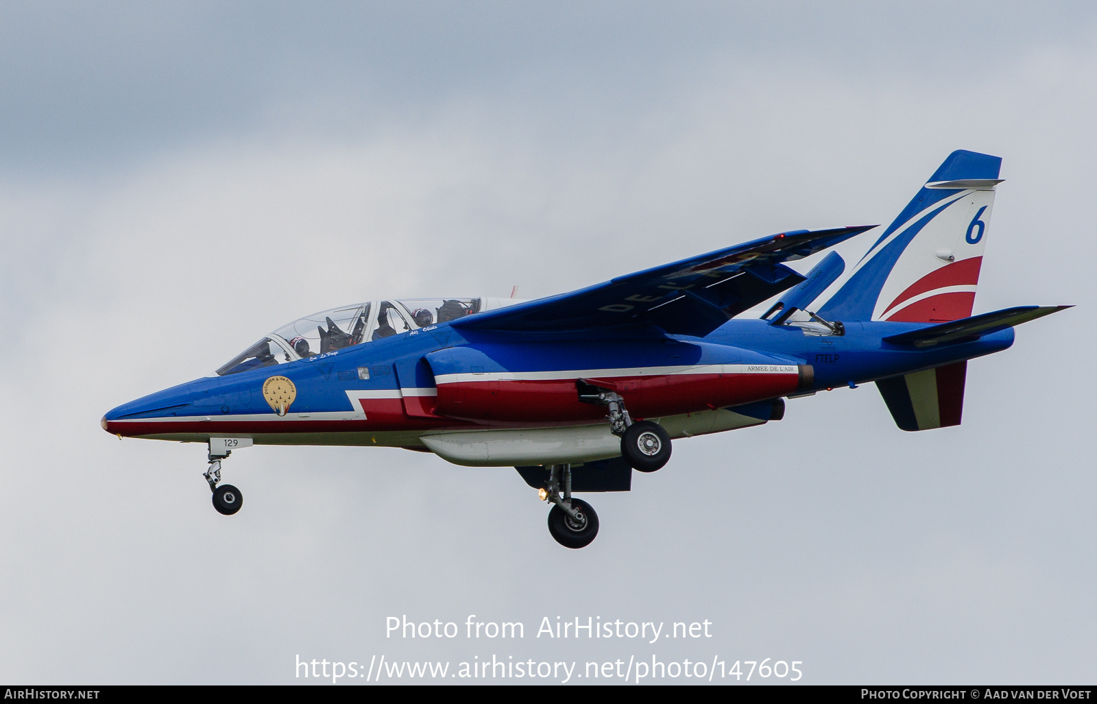 Aircraft Photo of E129 | Dassault-Dornier Alpha Jet E | France - Air Force | AirHistory.net #147605