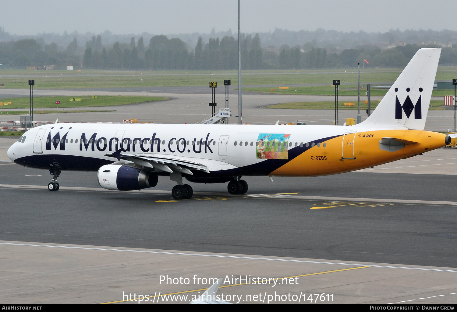 Aircraft Photo of G-OZBS | Airbus A321-231 | Monarch Airlines | AirHistory.net #147611