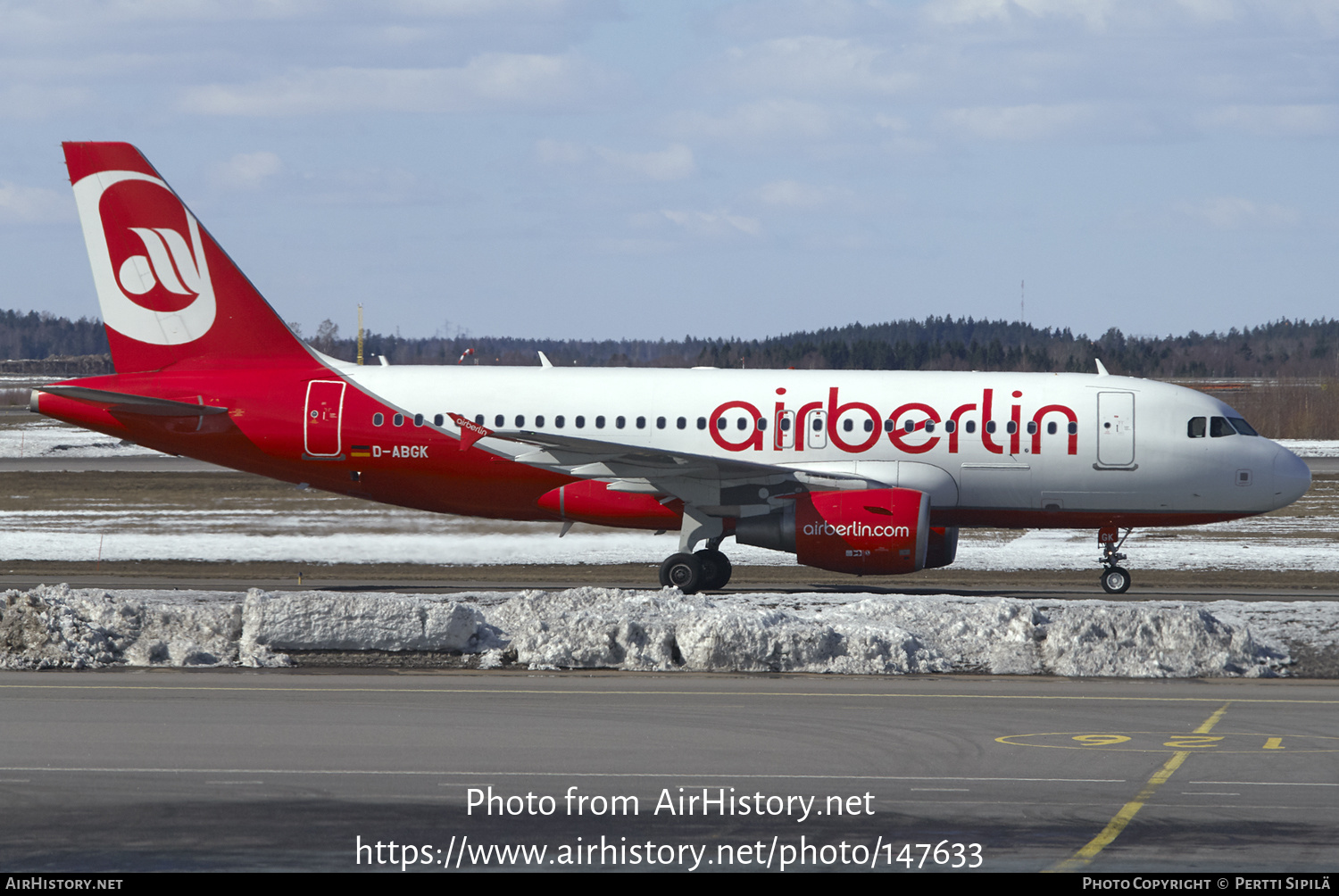 Aircraft Photo of D-ABGK | Airbus A319-112 | Air Berlin | AirHistory.net #147633