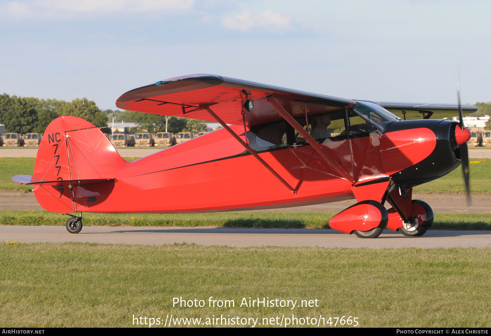 Aircraft Photo of N77727 / NC77727 | Funk B-85C Bee | AirHistory.net #147665