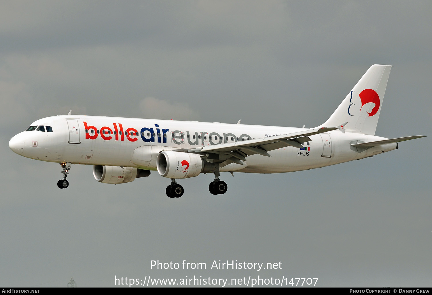 Aircraft Photo of EI-LIS | Airbus A320-214 | Belle Air Europe | AirHistory.net #147707