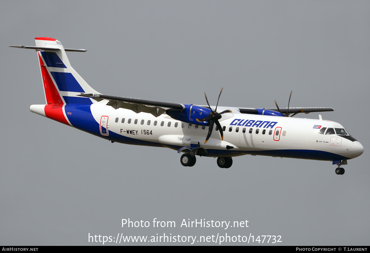 Aircraft Photo of F-WWEY | ATR ATR-72-600 (ATR-72-212A) | Cubana | AirHistory.net #147732