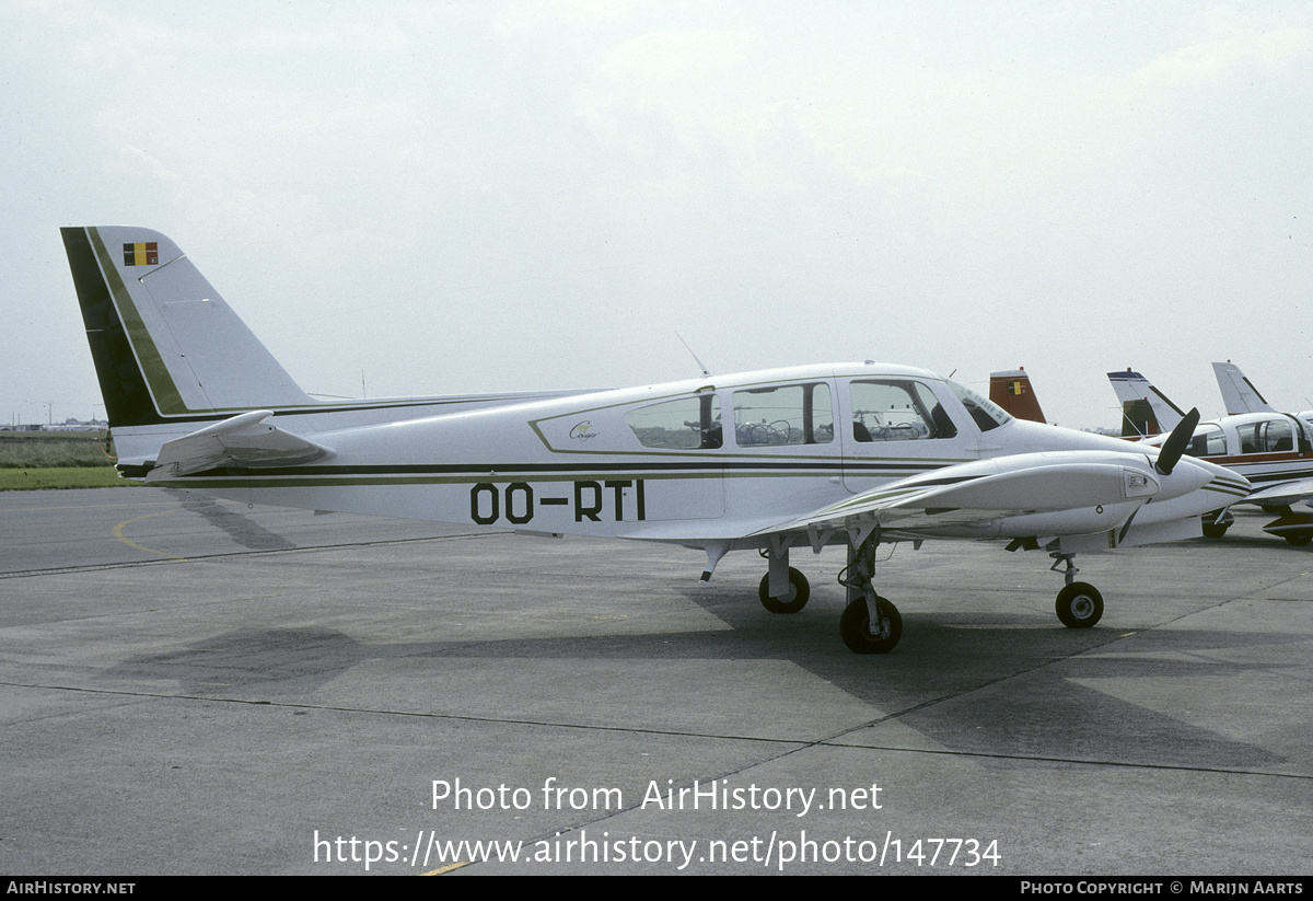 Aircraft Photo of OO-RTI | Gulfstream American GA-7 Cougar | AirHistory.net #147734