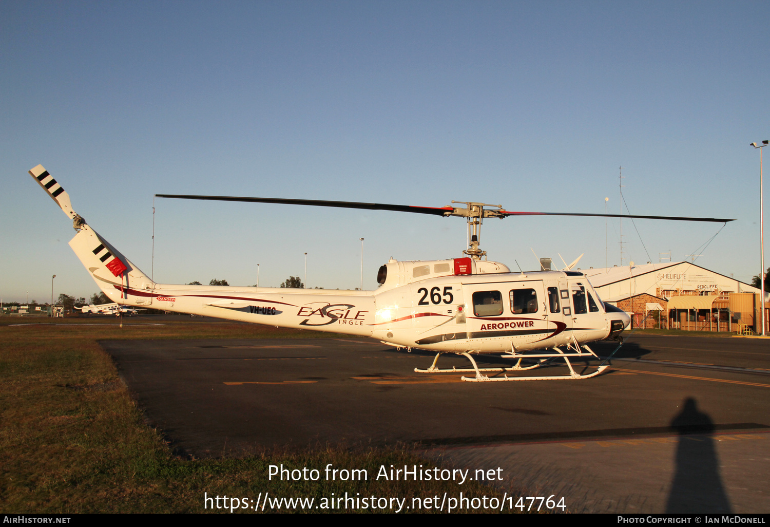 Aircraft Photo of VH-UEC | Bell 212 Eagle Single | Aeropower | AirHistory.net #147764