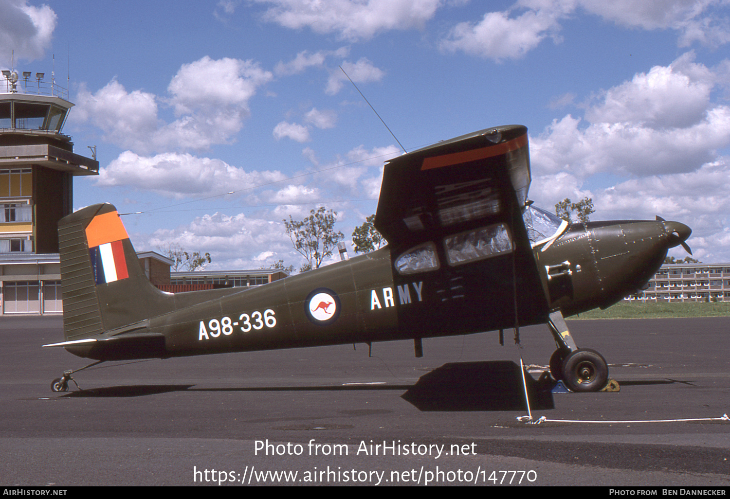 Aircraft Photo of A98-336 | Cessna 180A | Australia - Army | AirHistory.net #147770