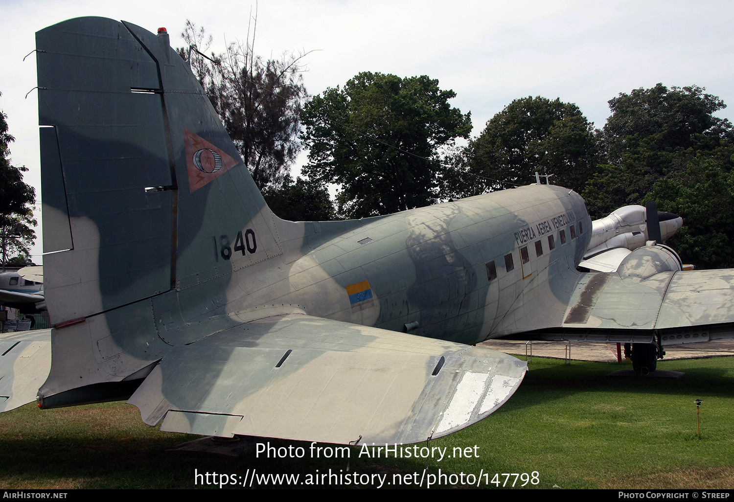 Aircraft Photo of 1840 | Douglas C-47A Skytrain | Venezuela - Air Force | AirHistory.net #147798