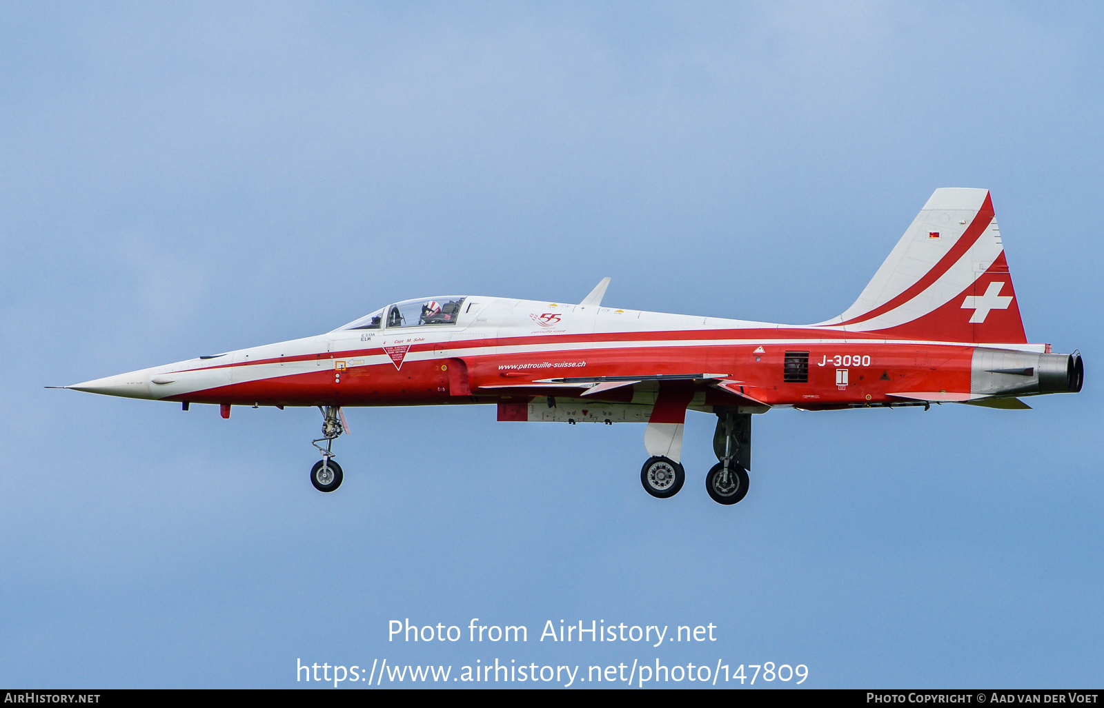 Aircraft Photo of J-3090 | Northrop F-5E Tiger II | Switzerland - Air Force | AirHistory.net #147809