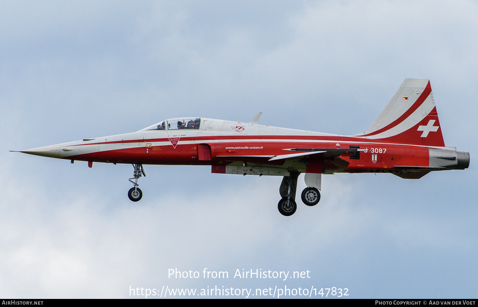 Aircraft Photo of J-3087 | Northrop F-5E Tiger II | Switzerland - Air Force | AirHistory.net #147832