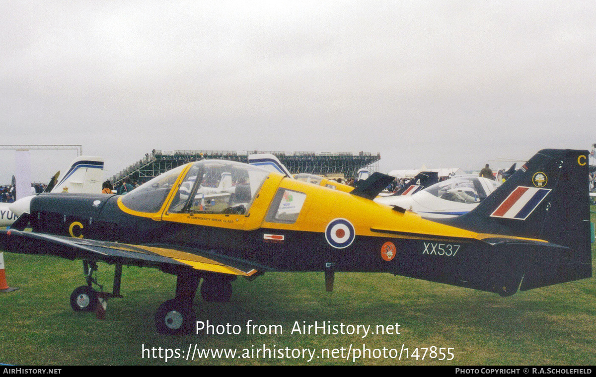 Aircraft Photo of XX537 | Scottish Aviation Bulldog 120/121 | UK - Air Force | AirHistory.net #147855