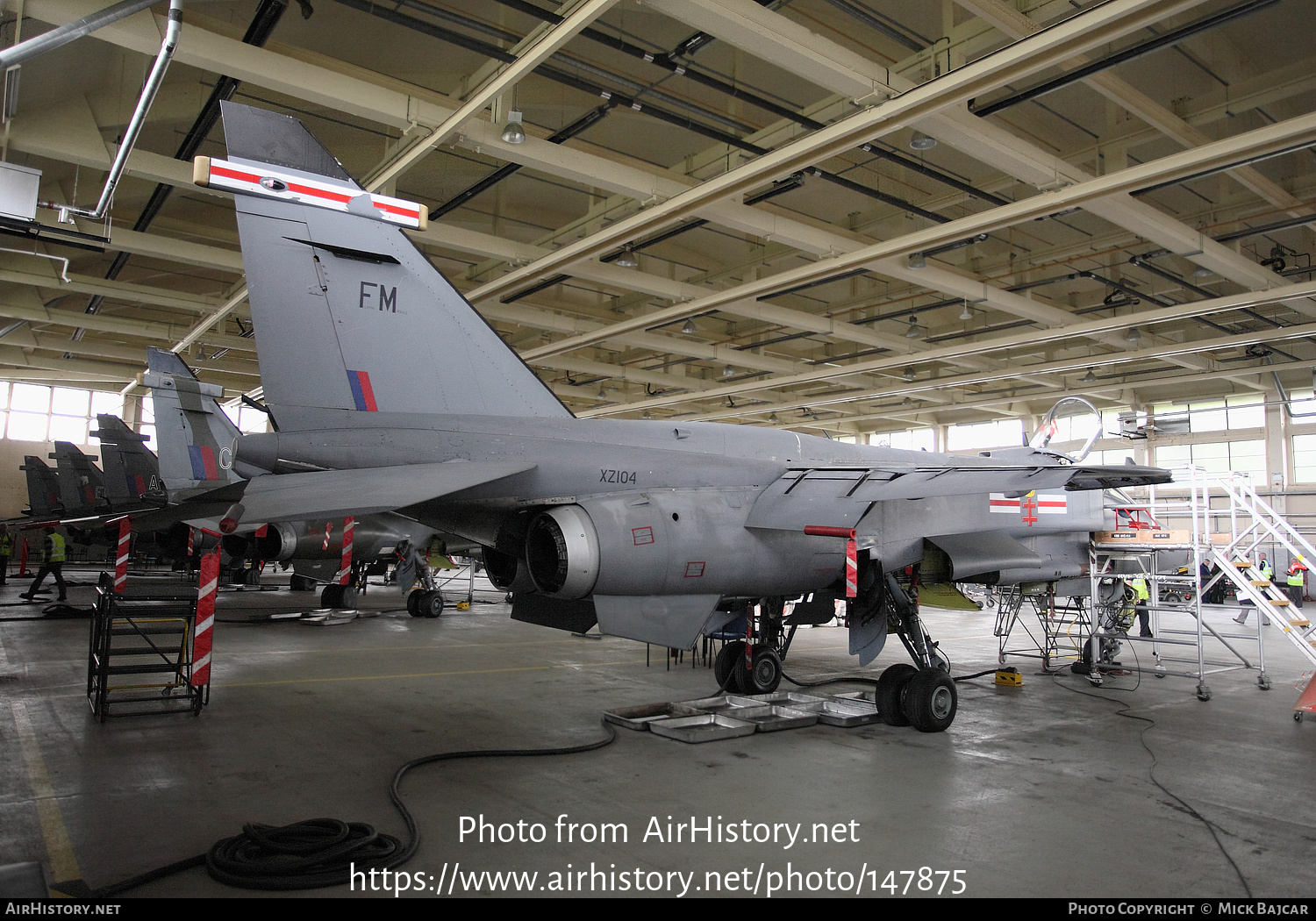 Aircraft Photo of XZ104 | Sepecat Jaguar GR3A | UK - Air Force | AirHistory.net #147875