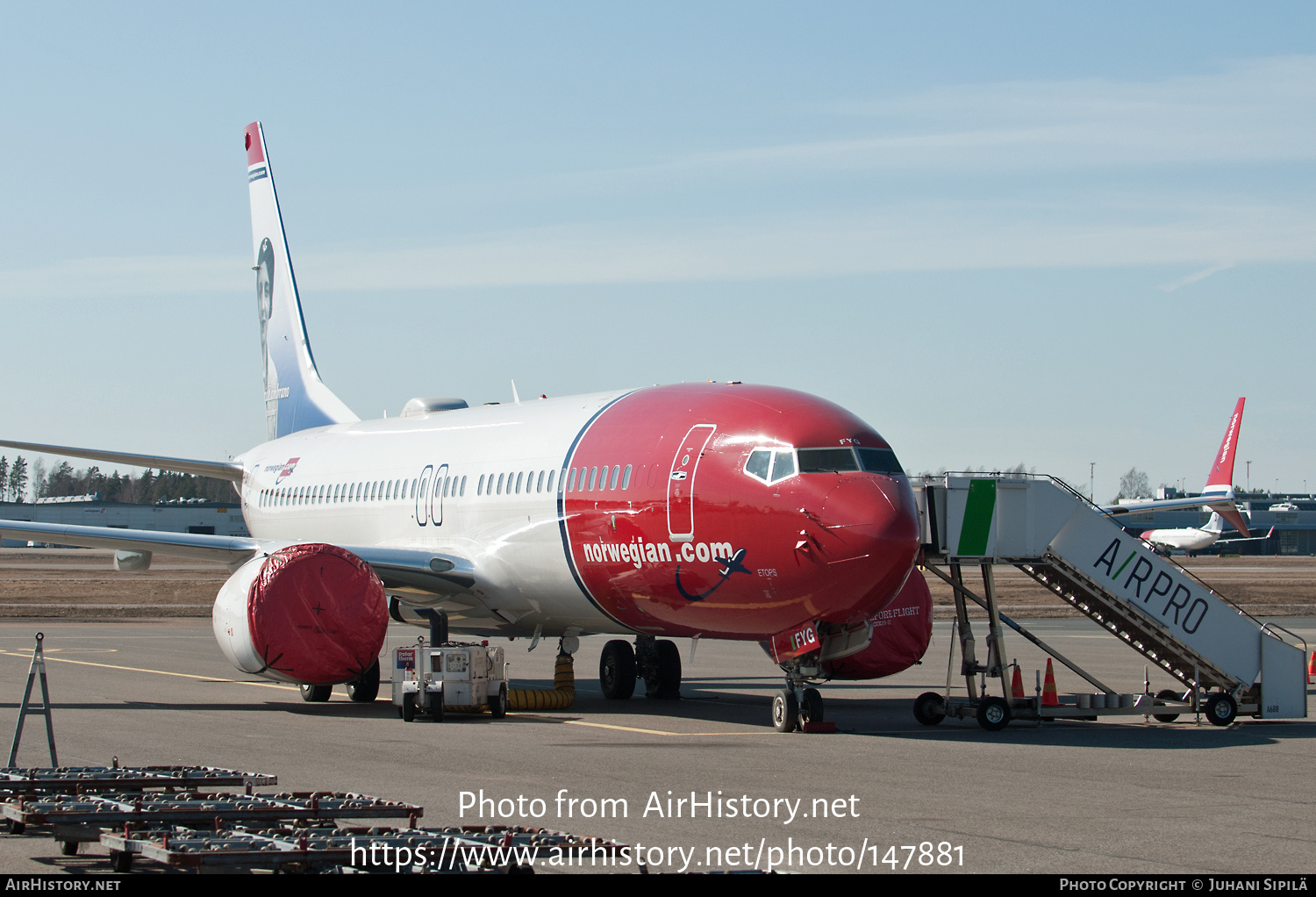 Aircraft Photo of EI-FYG | Boeing 737-8 Max 8 | Norwegian | AirHistory.net #147881