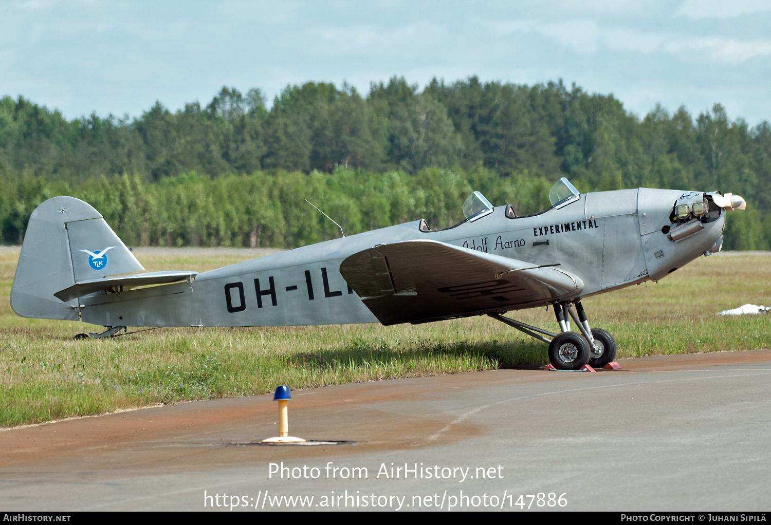 Aircraft Photo of OH-ILI | Klemm L-25D VII R | TLK - Turun Lentokerho ...