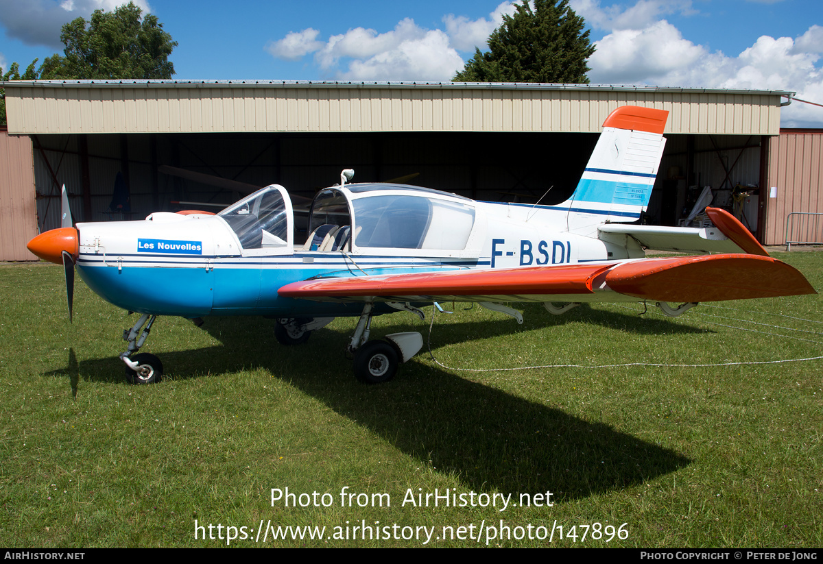 Aircraft Photo of F-BSDI | Socata MS-893A Rallye Commodore 180 | Les Nouvelles | AirHistory.net #147896