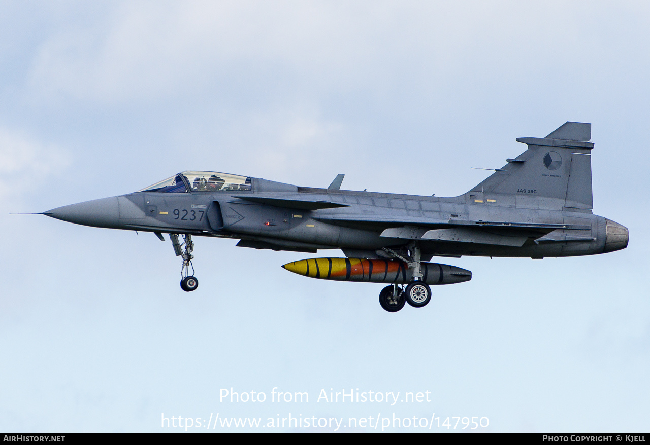 Aircraft Photo of 9237 | Saab JAS 39C Gripen | Czechia - Air Force | AirHistory.net #147950