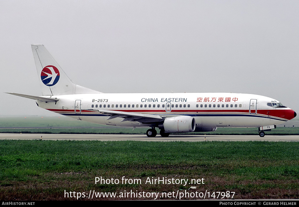 Aircraft Photo of B-2573 | Boeing 737-39P | China Eastern Airlines | AirHistory.net #147987