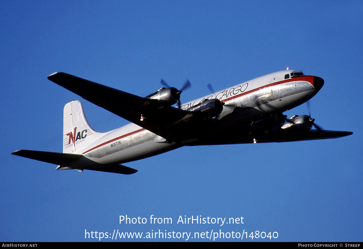 Aircraft Photo of N1377K | Douglas C-118A Liftmaster | Northern Air Cargo - NAC | AirHistory.net #148040