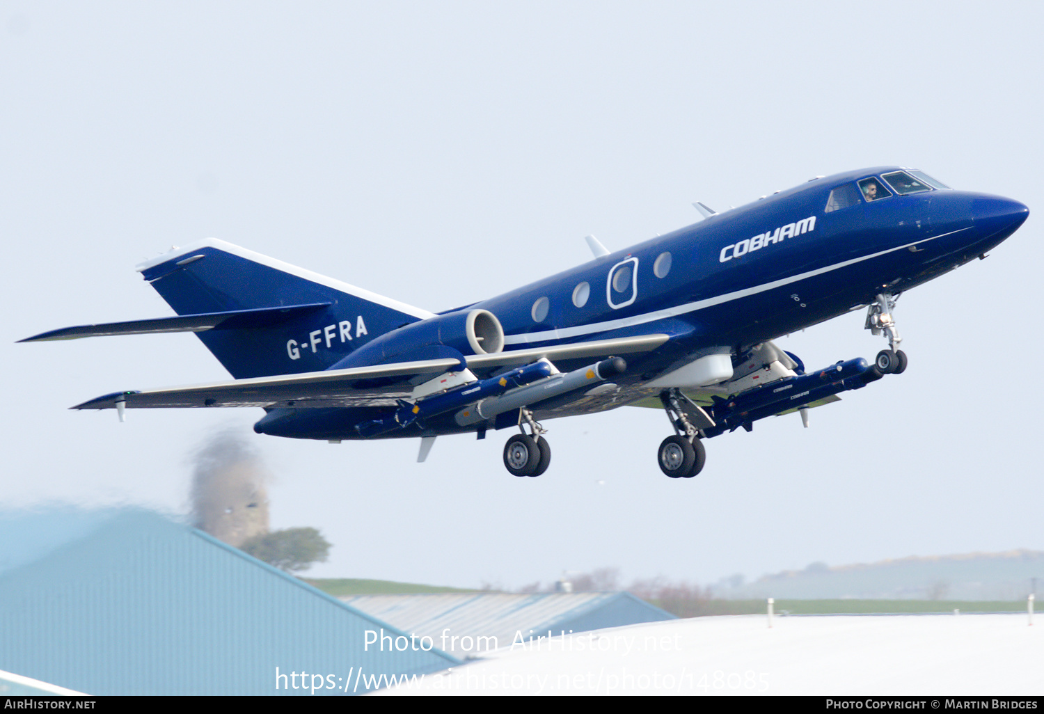 Aircraft Photo of G-FFRA | Dassault Falcon 20DC | Cobham Aviation Services | AirHistory.net #148085