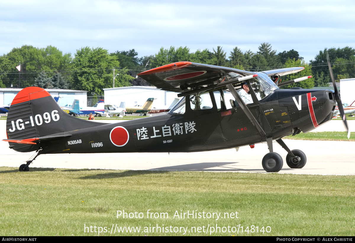 Aircraft Photo of N305AB / 11096 | Cessna O-1A Bird Dog | Japan - Air Force | AirHistory.net #148140