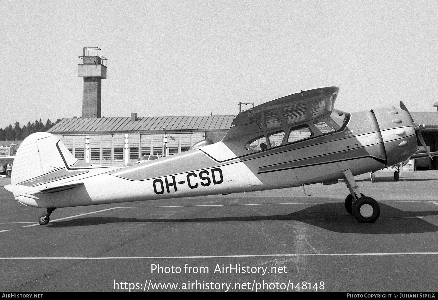 Aircraft Photo of OH-CSD | Cessna 195B | AirHistory.net #148148