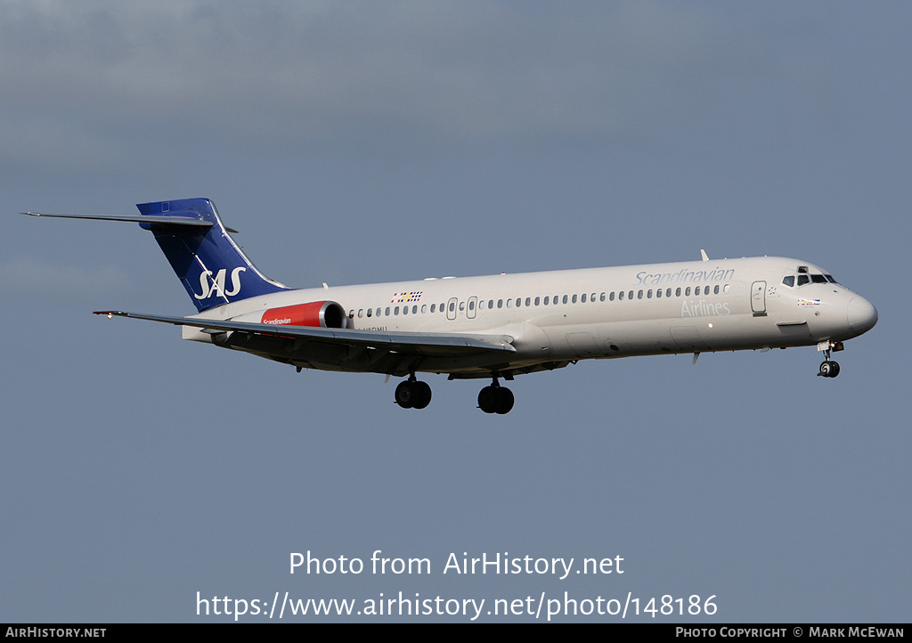 Aircraft Photo of LN-RMU | McDonnell Douglas MD-87 (DC-9-87) | Scandinavian Airlines - SAS | AirHistory.net #148186