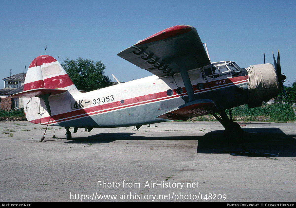 Aircraft Photo of 4K-33053 | Antonov An-2 | AirHistory.net #148209