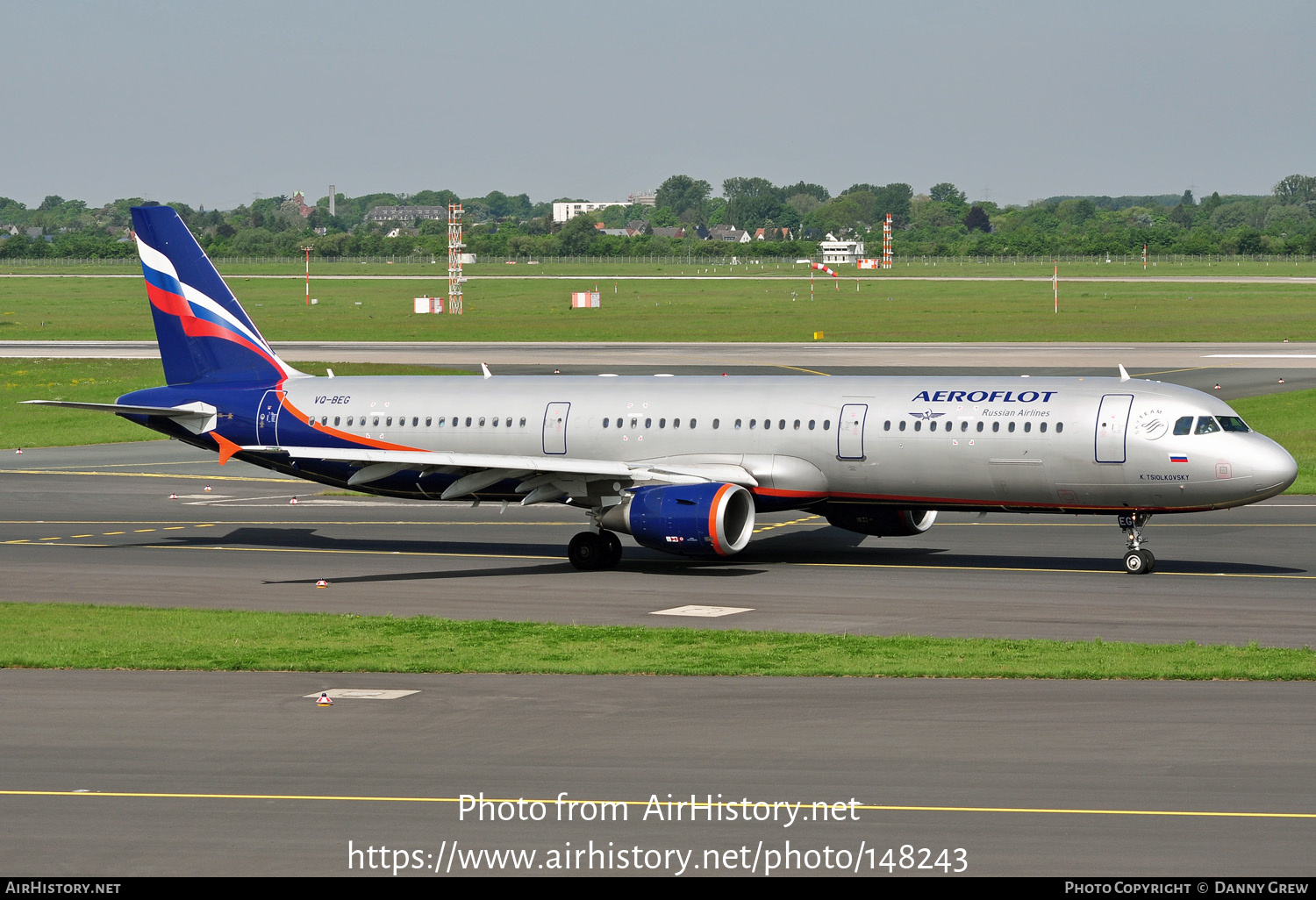 Aircraft Photo of VQ-BEG | Airbus A321-211 | Aeroflot - Russian Airlines | AirHistory.net #148243