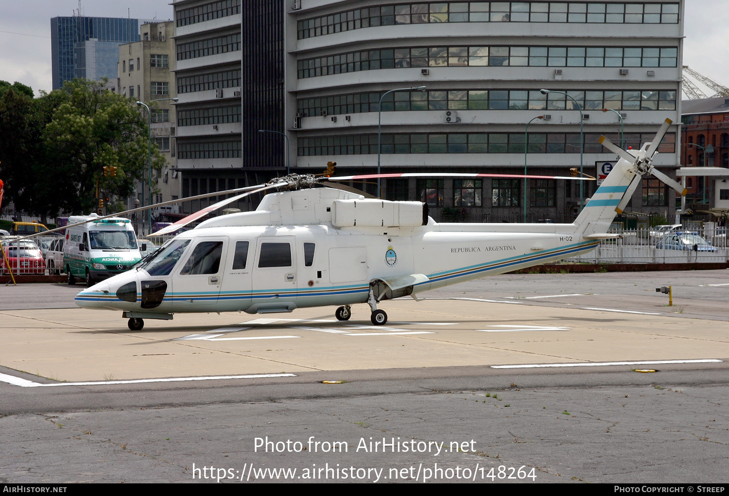 Aircraft Photo of H-02 | Sikorsky S-76B | Argentina - Air Force | AirHistory.net #148264