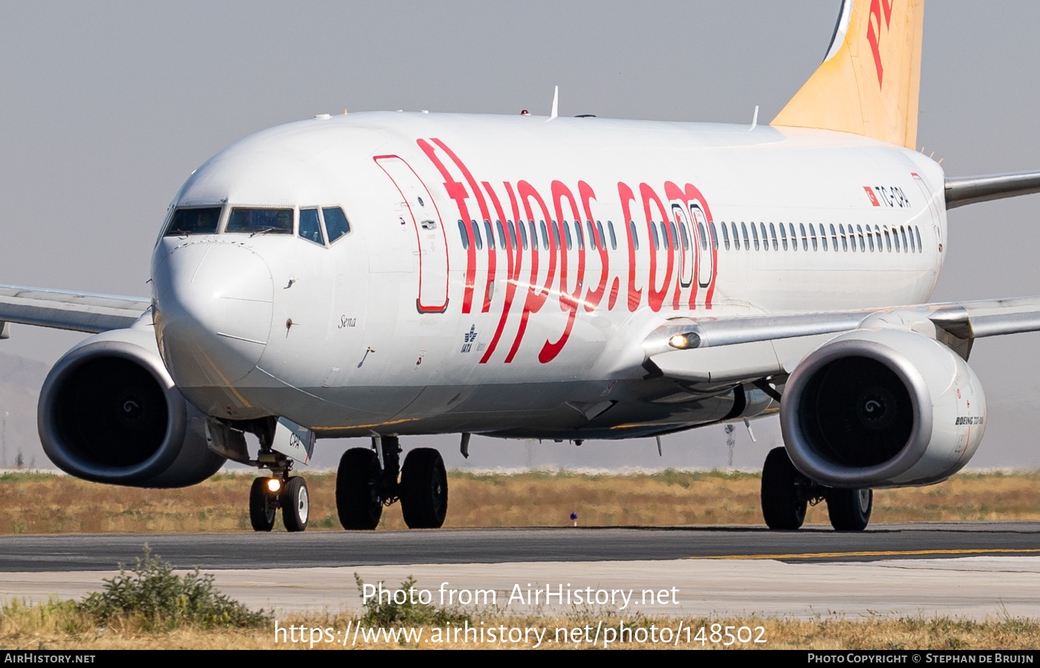 Aircraft Photo of TC-CPA | Boeing 737-82R | Pegasus Airlines | AirHistory.net #148502