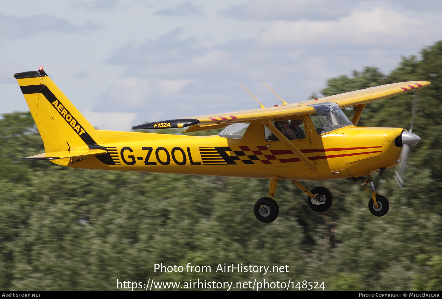 Aircraft Photo of G-ZOOL | Reims FA152 Aerobat | AirHistory.net #148524