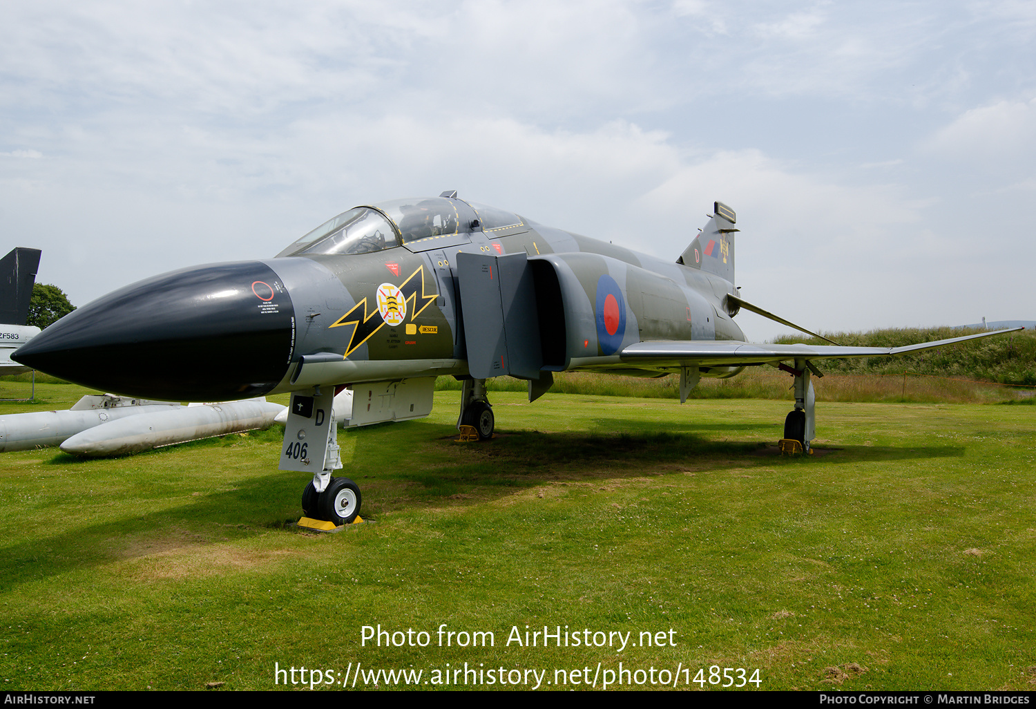 Aircraft Photo of XV406 | McDonnell Douglas F-4M Phantom FGR2 | UK - Air Force | AirHistory.net #148534