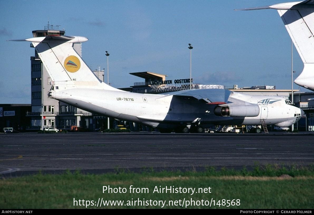 Aircraft Photo of UR-76716 | Ilyushin Il-76MD | ATI Airlines | AirHistory.net #148568