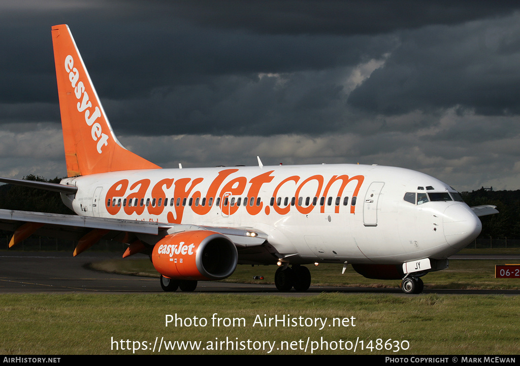 Aircraft Photo of G-EZJY | Boeing 737-73V | EasyJet | AirHistory.net #148630