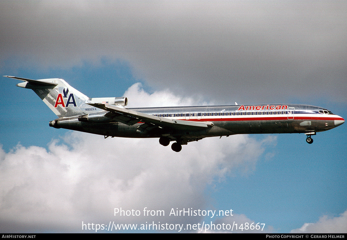 Aircraft Photo of N892AA | Boeing 727-223/Adv | American Airlines | AirHistory.net #148667