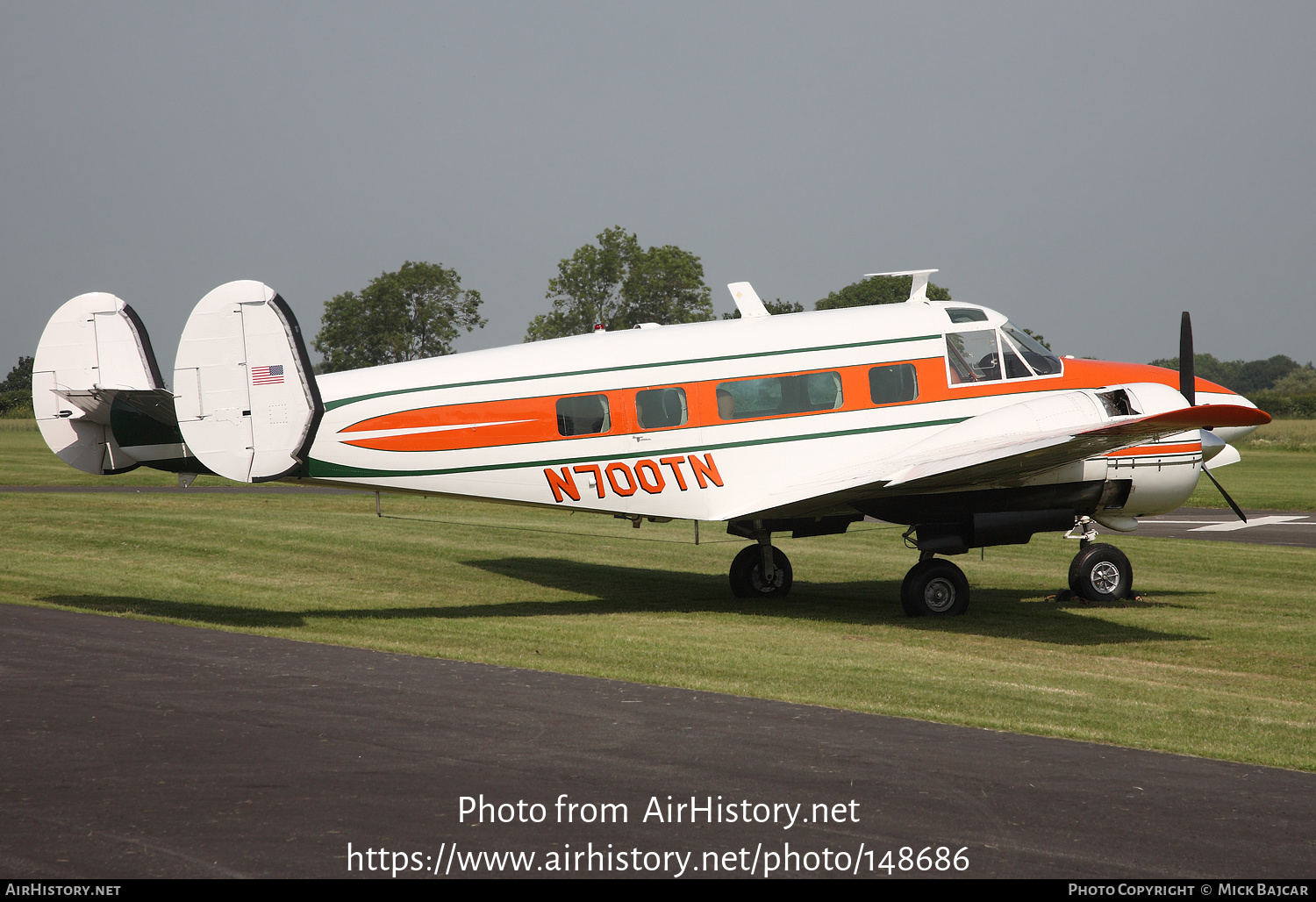 Aircraft Photo of N700TN | Beech H18 Tri-Gear | AirHistory.net #148686