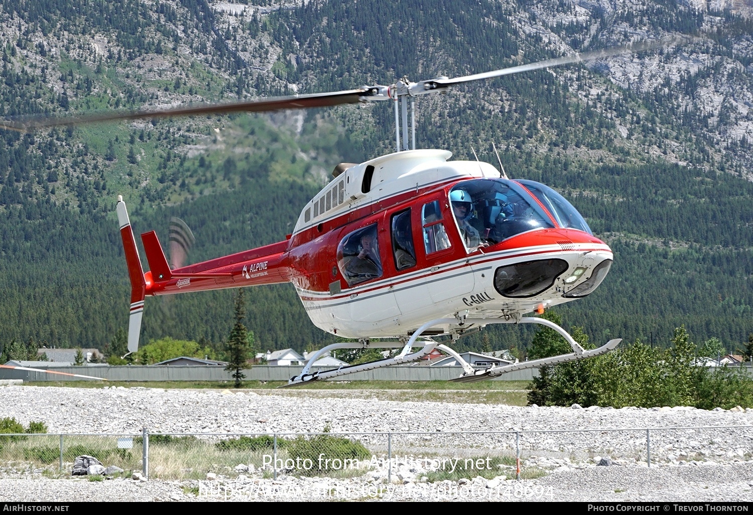 Aircraft Photo of C-GALL | Bell 206L-3 LongRanger III | Alpine Helicopters | AirHistory.net #148694