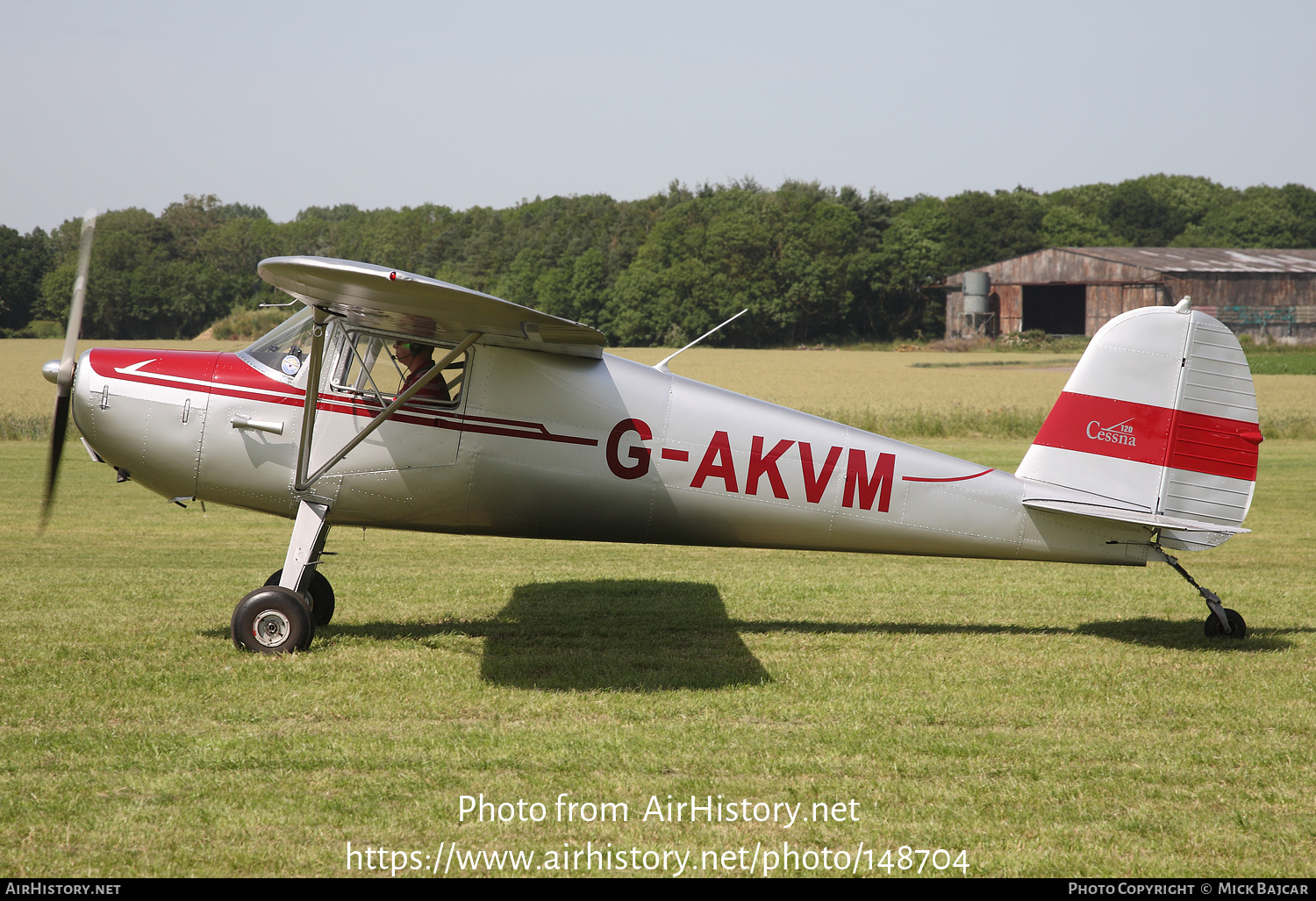 Aircraft Photo of G-AKVM | Cessna 120 | AirHistory.net #148704