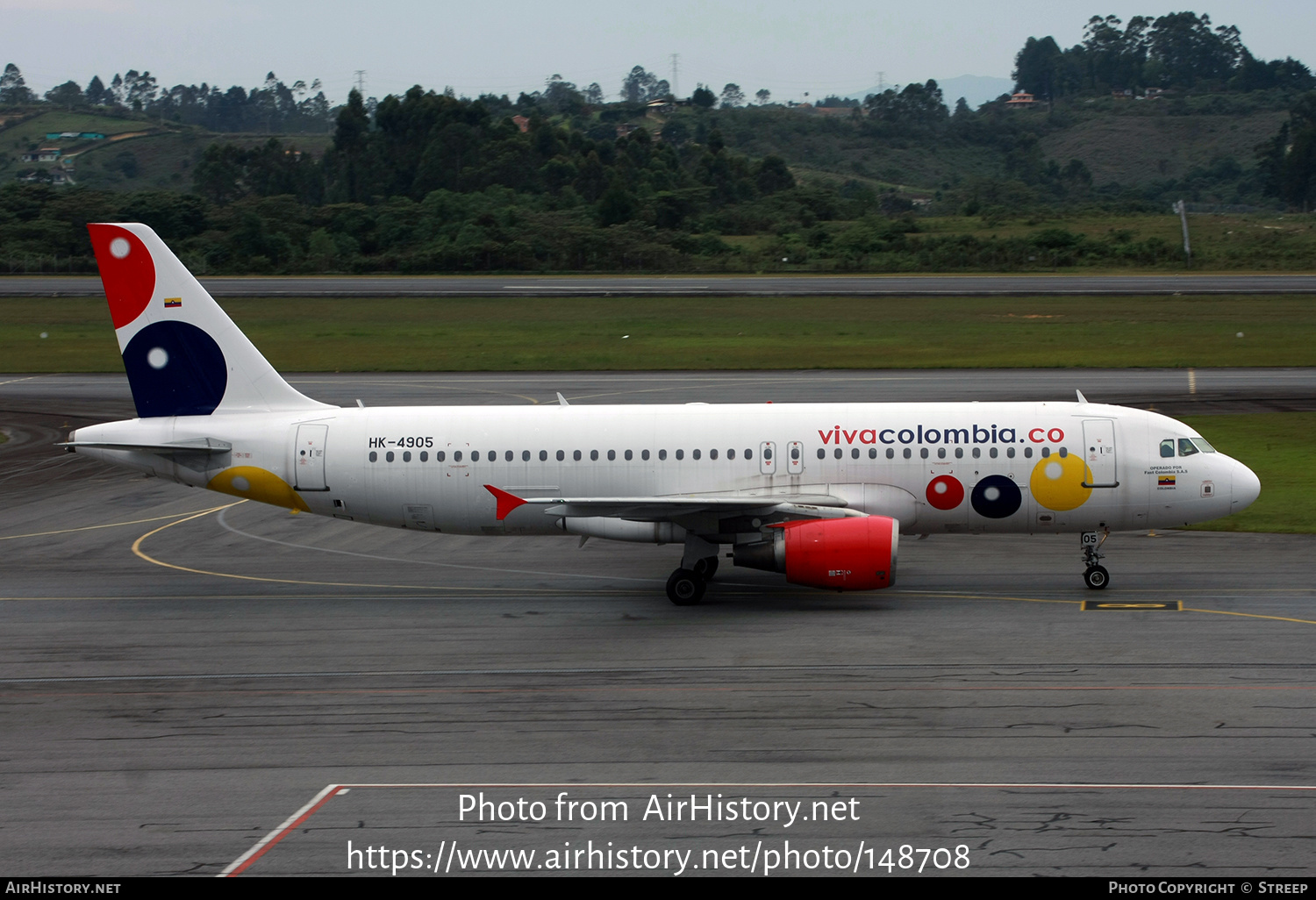 Aircraft Photo of HK-4905 | Airbus A320-214 | Viva Colombia | AirHistory.net #148708