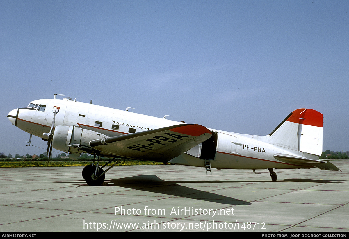 Aircraft Photo of PH-PBA | Douglas C-47A Skytrain | Rijksluchtvaartdienst - RLD | AirHistory.net #148712