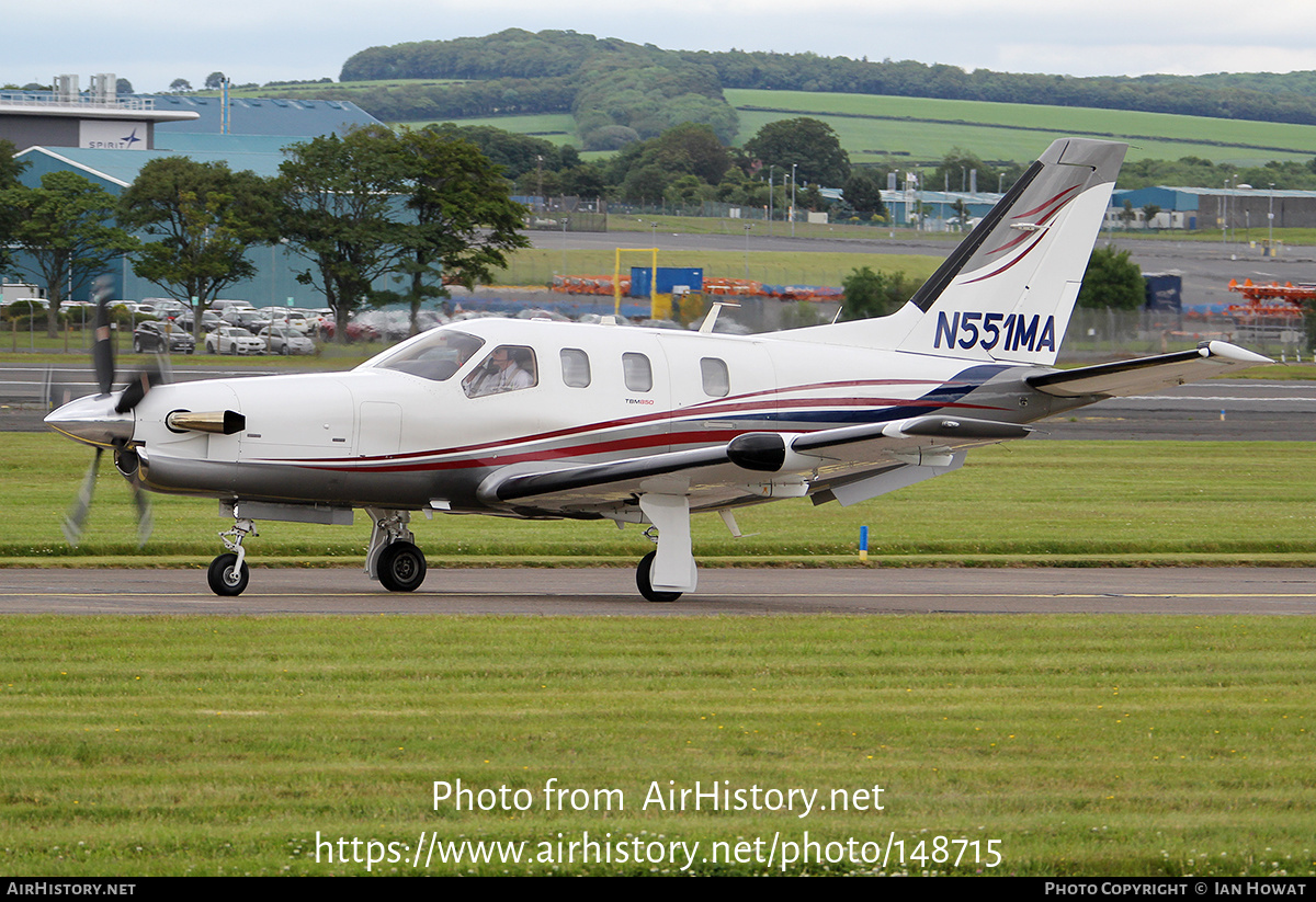 Aircraft Photo of N551MA | Socata TBM-850 (700N) | AirHistory.net #148715