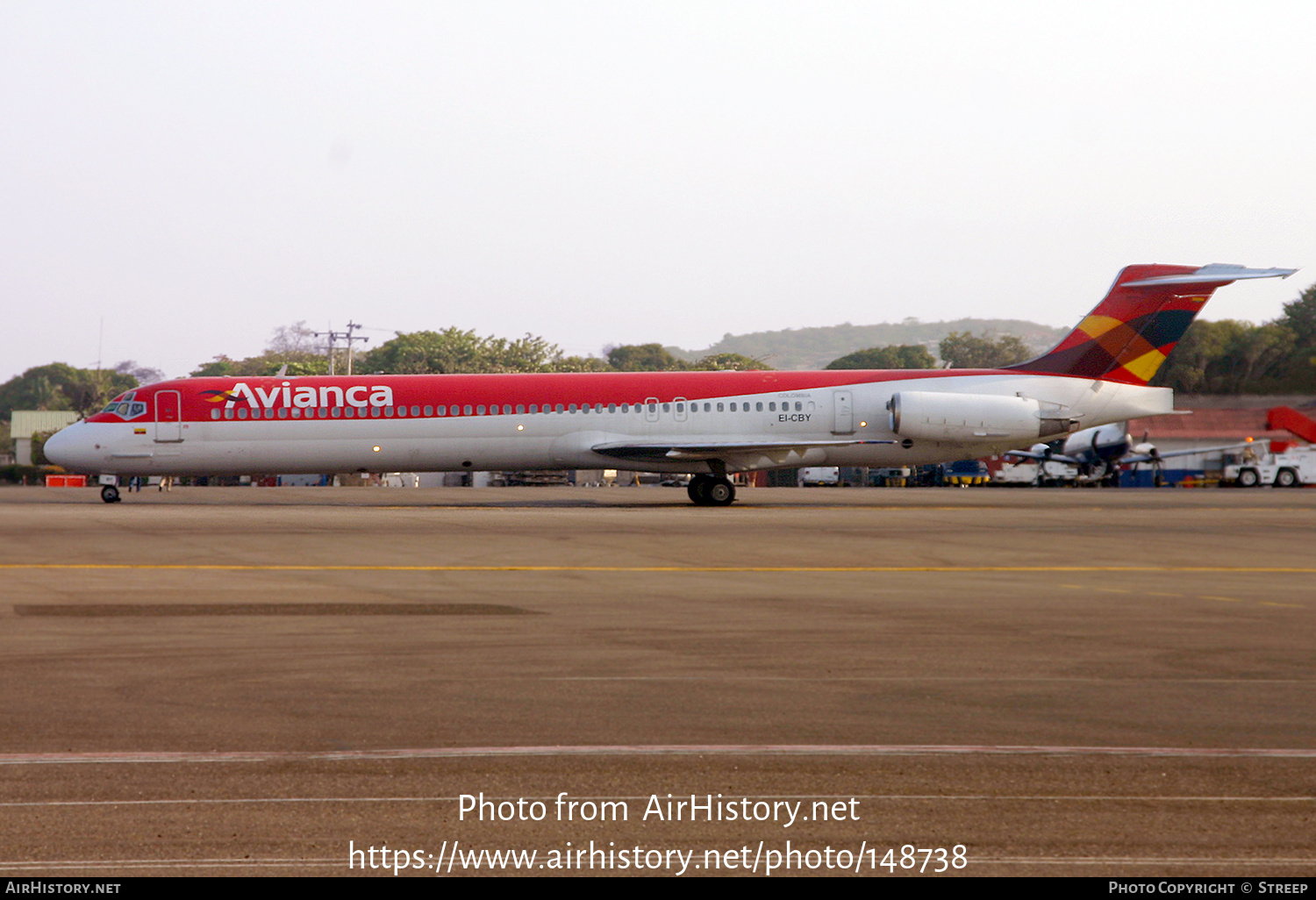 Aircraft Photo of EI-CBY | McDonnell Douglas MD-83 (DC-9-83) | Avianca | AirHistory.net #148738