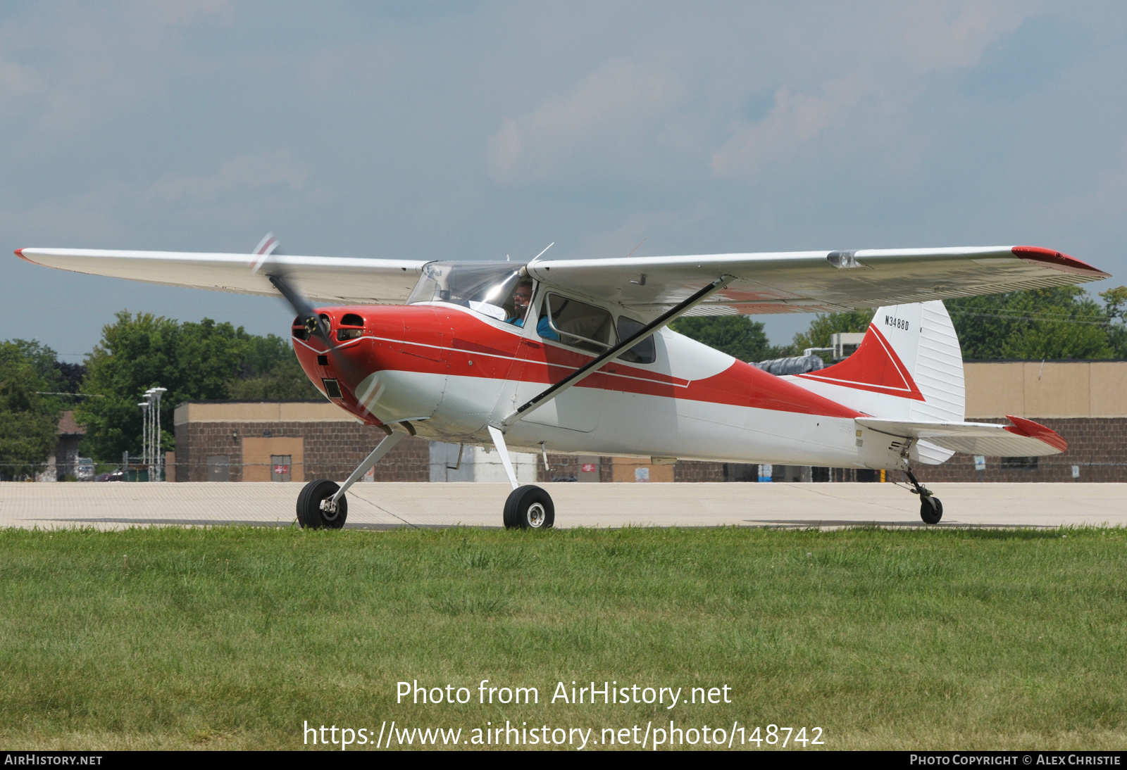 Aircraft Photo of N3488D | Cessna 170B | AirHistory.net #148742