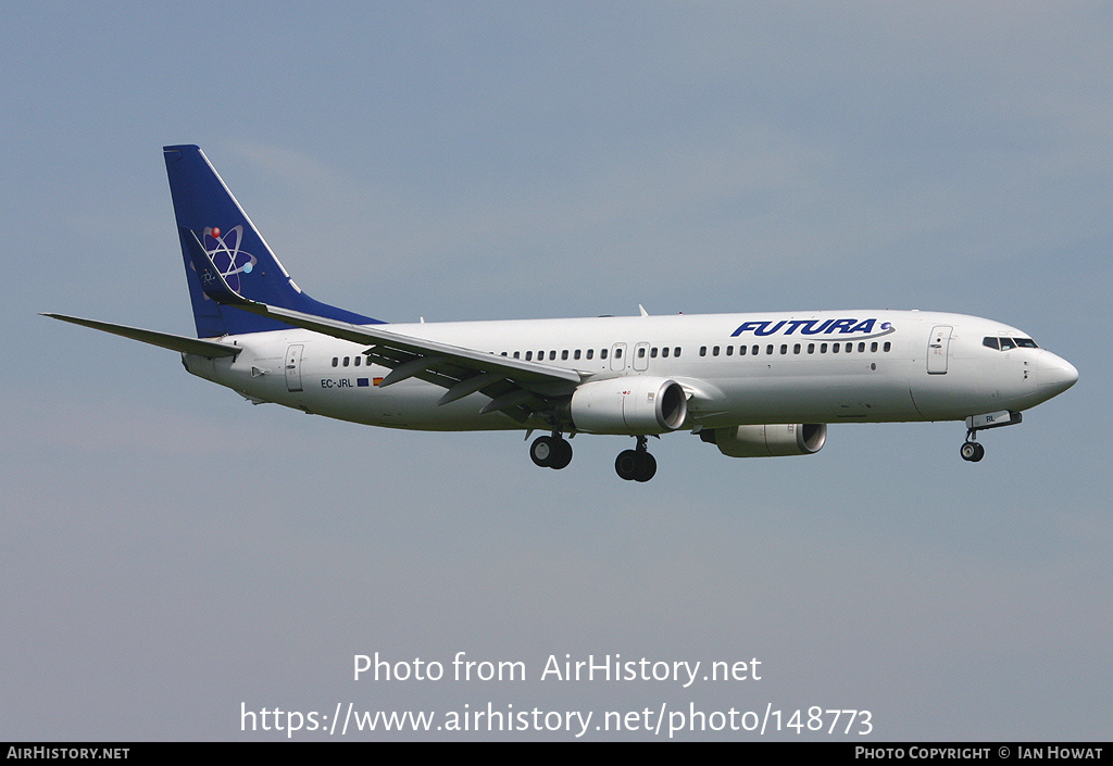 Aircraft Photo of EC-JRL | Boeing 737-86J | Futura International Airways | AirHistory.net #148773