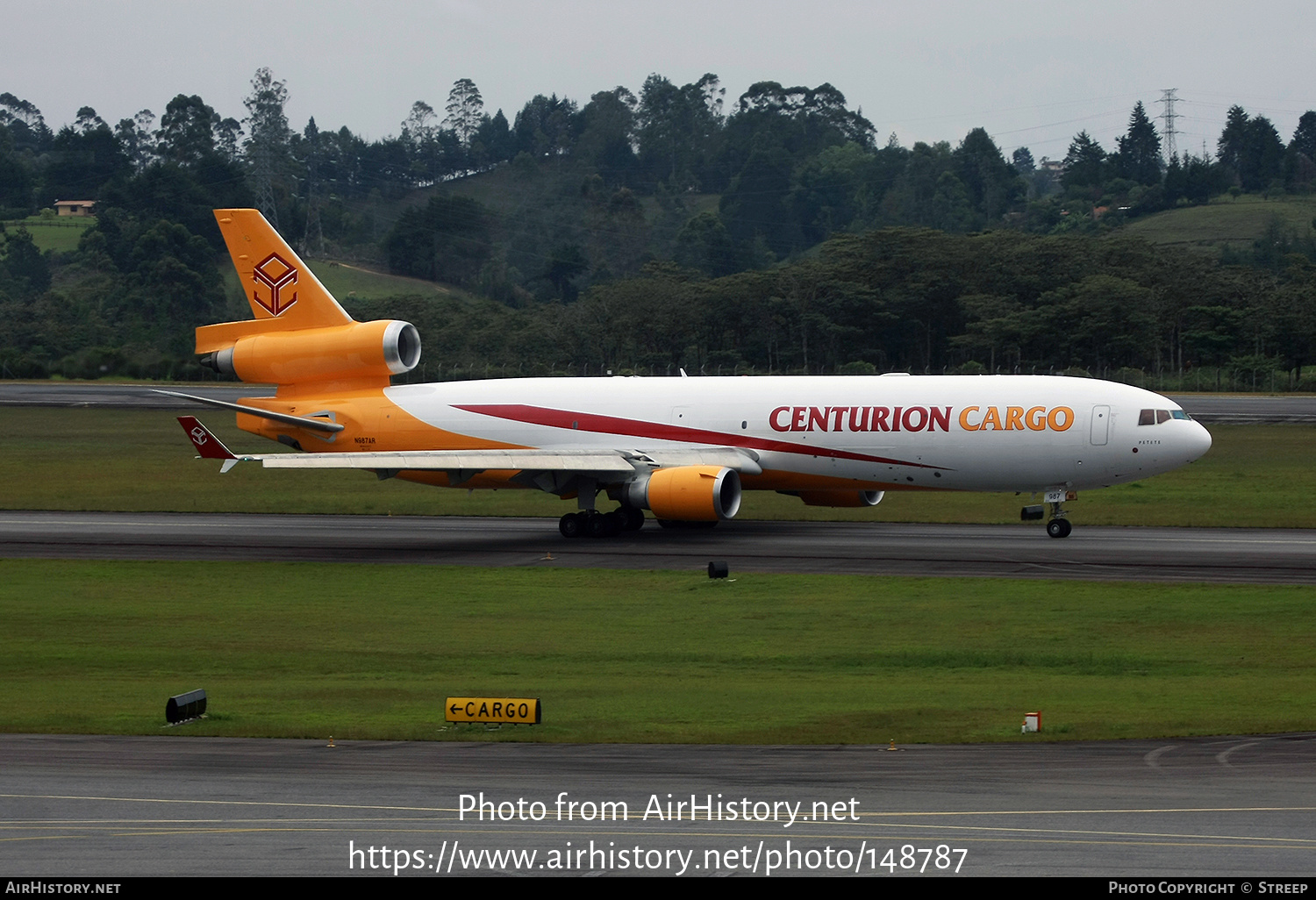 Aircraft Photo of N987AR | McDonnell Douglas MD-11/F | Centurion Cargo | AirHistory.net #148787