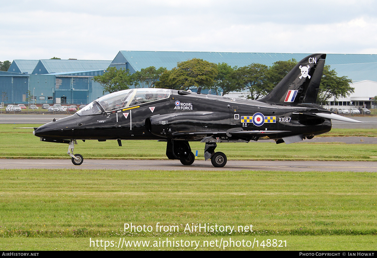 Aircraft Photo of XX187 | British Aerospace Hawk T.1A | UK - Air Force | AirHistory.net #148821